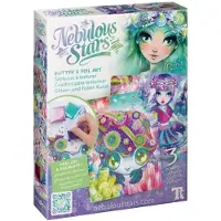 Nebulous Stars Kit de bricolage « Nebulous Stars » : papier pailleté et pierres précieuses multicolores