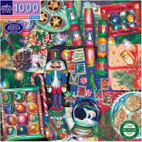Eeboo Puzzle - 1000 Briques - Décorations de Noël - - UneTaille - Puzzle
