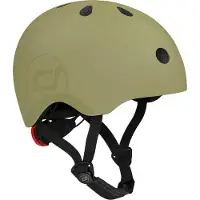 Scoot & Ride Casque de Vélo - Olive - - 51-55 cm - Casque de Vélo