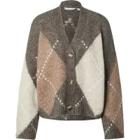 Noella Cardigan 'Laiana' sépia / noisette / blanc