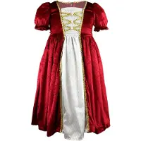 Den Goda Fen Princess Costume Rouge 24 Months-4 Years Enfants