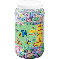 Hama Maxi 1400pcs In Bucket Mix 52 (388544) Craft Kit Multicolore