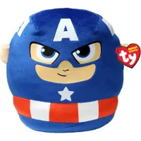 TY Beanie Captain America Squish a Boo, 20cm