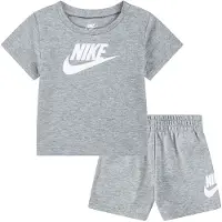 Nike Kids Ensemble Clu à manches courtes Gris 3 mois Garçons, Filles Gris 3 mois