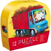 Crocodile Creek Mini Puzzle Go le chien - 12 pcs