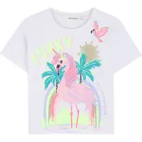 Billieblush U21940 Short Sleeve T-shirt Blanc 8 Years Fille