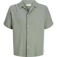 Jack & Jones Chemise enfant JORNANTUCKET DOUBLE CLOTH garcons - Gris - 9 ans