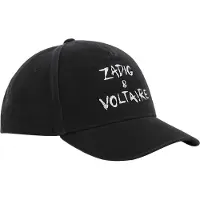 Zadig & Voltaire X60618 Junior Cap Noir 56 cm Enfants