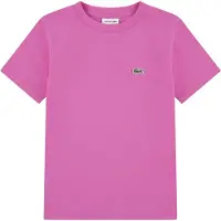 Lacoste 847025 Short Sleeve T-shirt Rose 7 Years Fille
