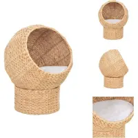 vidaXL Corbeille pour chats en jonc de mer - Arbres à chats