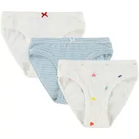 Petit Bateau Culottes & slips 3 CULOTTES filles - Multicolore - 8 ans