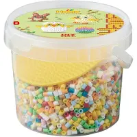 Toymax Midi Perles - 4000 pièces + 1 assiette dans un seau - Pâque - - UneTaille - Perles