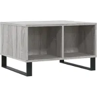 Syfax Table basse Sonoma gris 60x50x36,5 cm Bois d'ingénierie