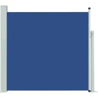 Syfax Auvent latéral rétractable de patio 170x300 cm Bleu