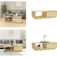 vidaXL Table basse 110x50x33,5 cm Pin massif - Table basse - Tables basses - Tables d'appoint