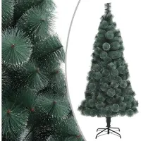 Syfax Sapin de Noël artificiel avec support Vert 120 cm PET