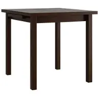 Mirjan 24 Table de cuisine extensible 80x80 cm ARGYLE 7 – noyer