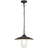 Rabalux 8687 Suspension extérieure Vigo, E27, noir, rond, ø300mm