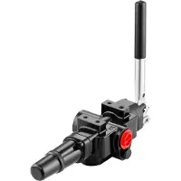 OEM Vanne hydraulique de fendage du bois, débit de 25 GPM, construction durable en fonte , noir