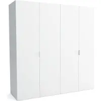 Furnlux Classic FURNLUX Tapis de vestiaire B Blanc 180cm / Couleur principale : Blanc / Dimensions : 180 x 60 x 205 cm