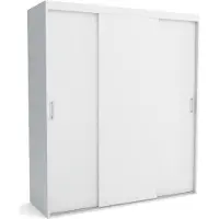 Furnlux Classic Tapis de vestiaire FURNLUX A Blanc 180cm / Couleur principale : Blanc / Dimensions : 180 x 60 x 205 cm