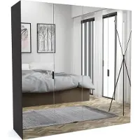 Furnlux Classic FURNLUX Tapis de vestiaire B Gris 130cm / Couleur principale : Gris / Dimensions : 130 x 60 x 205 cm