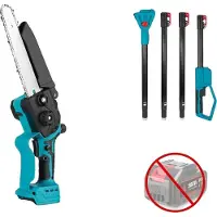 OEM Tronçonneuse électrique, moteur puissant, vitesse de chaîne efficace, 0 batterie, 0 chargeur