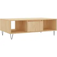 Syfax Table basse chêne sonoma 104x60x35 cm bois d'ingénierie