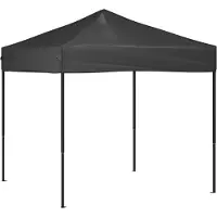 Syfax Tente de réception pliable Anthracite 2x2 m