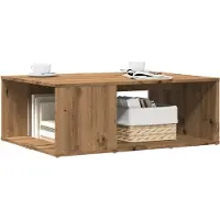 Prolenta Maison Exclusive - Table basse Chêne Artisan 90x67x33 cm Matériau dérivé du bois