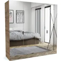 Furnlux Classic FURNLUX Tapis de vestiaire A Marron 140cm / Couleur principale : Marron / Dimensions : 140 x 60 x 205 cm