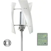 OEM Éolienne, axe vertical, fonctionnement silencieux, 24V avec MPPT