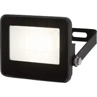 Rabalux 7062 Projecteur extérieur Flood, 10W, 4000K, 1100lm, noir, rond, blanc neutre, IP65,, 10,3cm