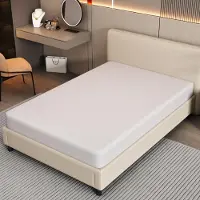 MODFU Matelas 90x200 cm avec Poignées Antidérapantes - Blanc