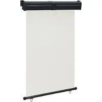 Syfax Auvent latéral de balcon 125x250 cm Crème