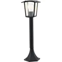 Rabalux 7128 Lampadaire extérieur Taverna, E27, aluminium, noir, classique, 60cm