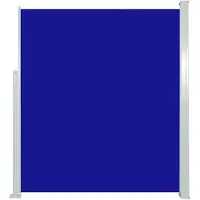 Syfax Auvent latéral rétractable 160 x 500 cm Bleu