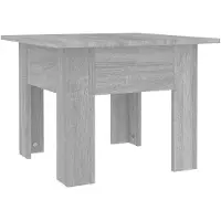 Syfax Table basse Sonoma gris 55x55x42 cm bois d'ingénierie