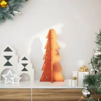 Prolenta Maison Exclusive - Sapin de Noël en bois à décorer 49 cm Bois massif Pin