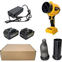StarTech.com Souffleur de feuilles - Appareil manuel sans fil - Moteur sans balais - Vitesse de rotation 32 000 tr/min - Turbocompresseur - Pour batterie 21 V - Sans batterie