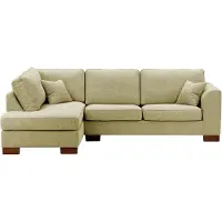 Wintech Canapé d'angle gauche Avos avec fonction lit-Vitolini 337-0708-dark oak