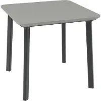 Toomax Table de jardin en plastique ITALIA BALCONY graphite
