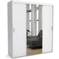 Furnlux Classic Tapis de vestiaire FURNLUX A Blanc 250cm / Couleur principale : Blanc / Dimensions : 250 x 60 x 205 cm