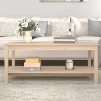 Prolenta Maison Exclusive - Table basse 110x55x45 cm en pin massif