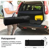 Aopunly Pavillon Pliable 3x3m Vert Tente de réception protection UV réglable en hauteur avec sac de transport, pour extérieur jardin camping Sans parois latérales