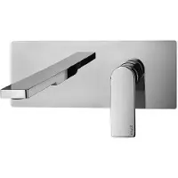 Paffoni Tango - Mélangeur lavabo mural avec corps, chrome TA105CR