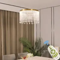 Eurotondisplay Suspension à LED Plafonnier 2022-500 Lampe Lampe avec télécommande Couleur de lumière/luminosité réglables Plafonnier LED de salon