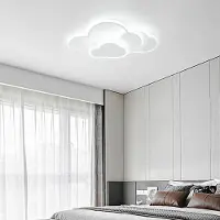StarTech.com Nuages LED Plafonnier - Variable - Température de couleur ajustable - 52 cm - 41-50 W - 220 V AC - Blanc