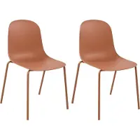 CLP lot de 2 chaises de jardin Hardin
