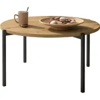 Mirjan 24 Table basse PASQUAL 1 – chêne artisan / noir